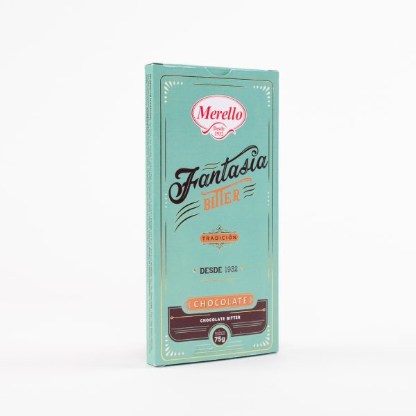 Barra Fantasía Chocolate Bitter Extrafino 54% 75g