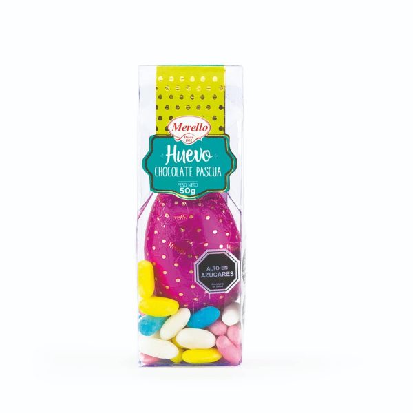 HUEVO DE PASCUA MERELLO x 50g