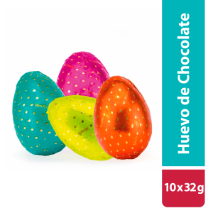 Huevos de Chocolate Medianos Merello 32 g – Pack 10 Unidades (320 g)