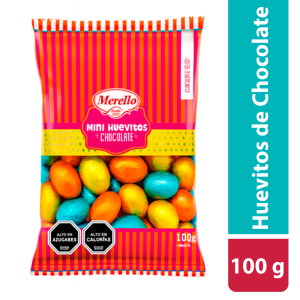 Mini Huevitos de Chocolate Macizo Merello 100 g – Huevitos de Pascua