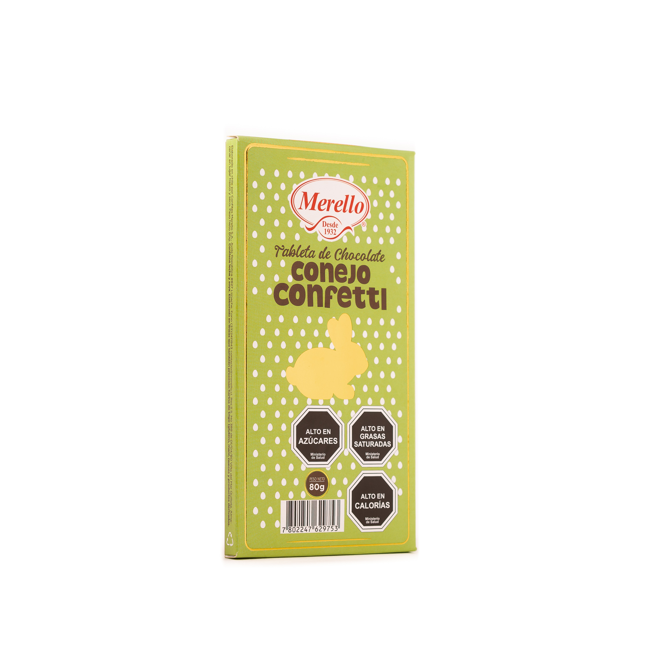 Tableta Chocolate Confetti - 80Gr - Imagen 3