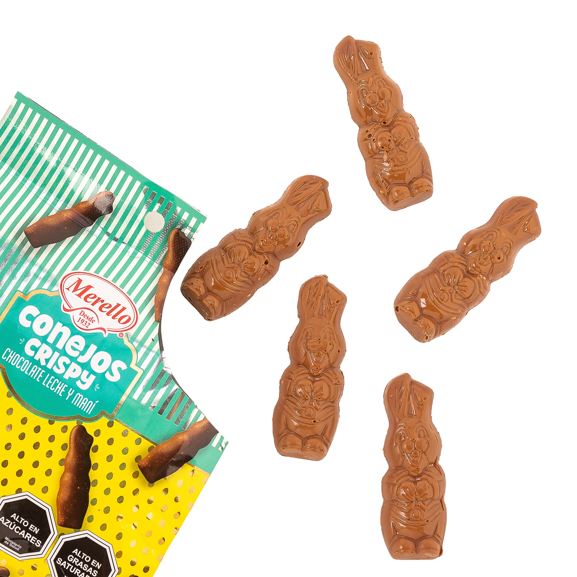 Conejo Chocolate Crispy x 90 G - Imagen 2