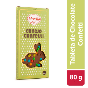 Tableta Chocolate Confetti - 80Gr