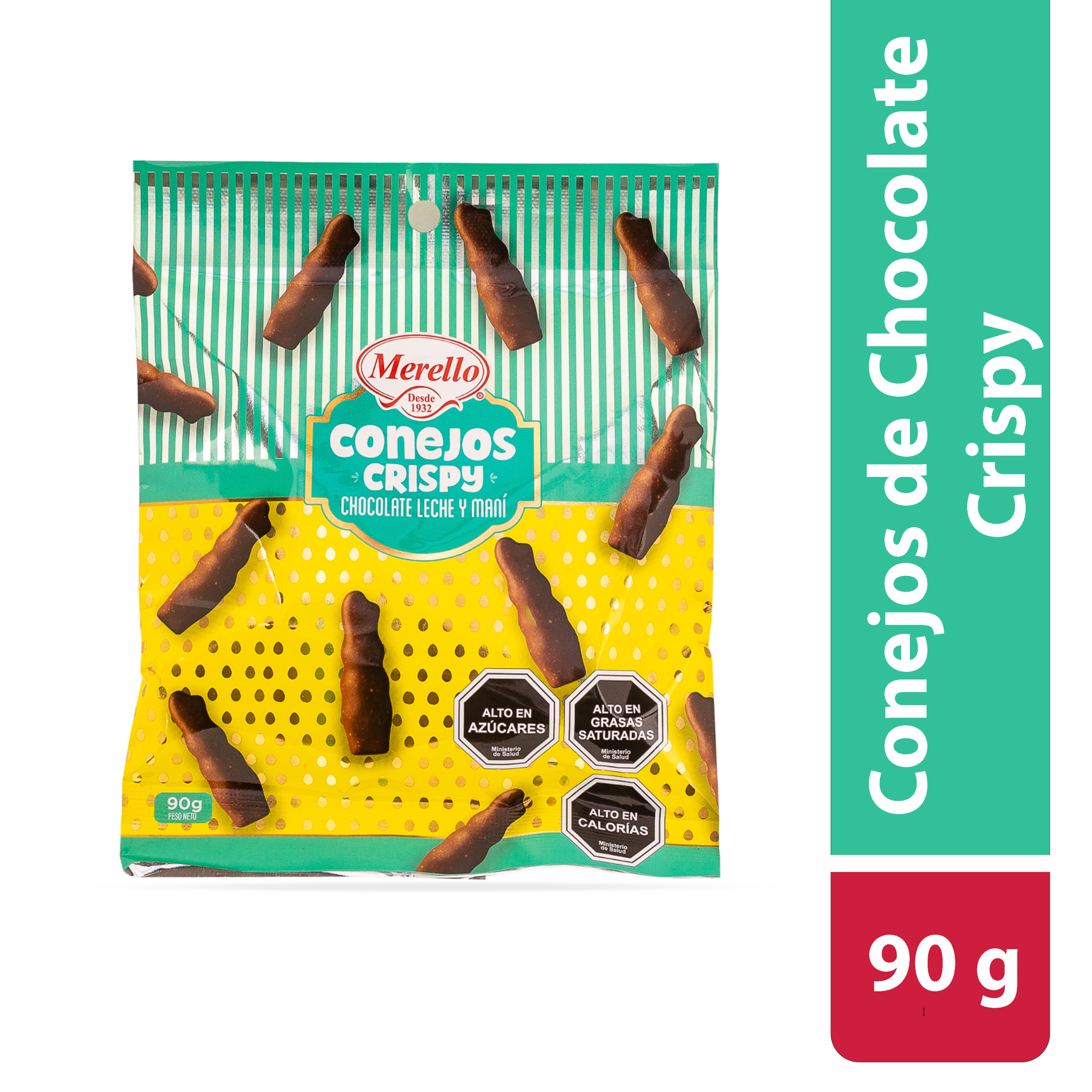 Conejo Chocolate Crispy x 90 G
