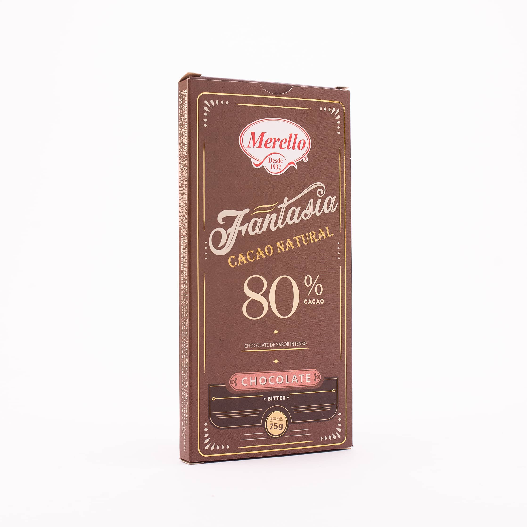 Tableta Chocolate 80% cacao - Imagen 2