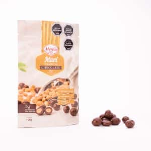 Maní Bañado con Chocolate de Leche