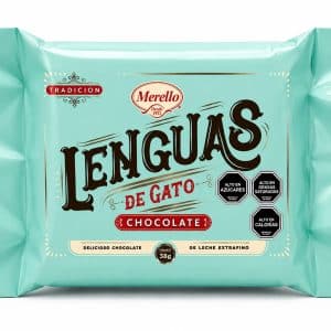 Lenguas de Gato Chocolate de Leche Extrafino Merello 38g